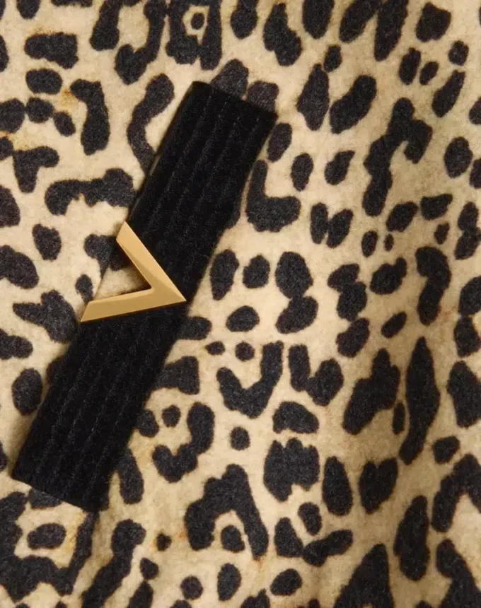 Valentino Bomber Jacket in Wool Drape With VGold on Side Pockets Valentino Bomber Jacket in Wool Drape With VGold on Side Pockets