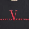 Valentino Cotton Crewneck Sweatshirt With Made In Valentino Print