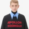 Valentino Cotton T-Shirt With Apollon/Dyonisos Print