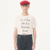 Valentino Cotton T-Shirt with Le Chat De La Maison Icon Muse Anti Hero Print