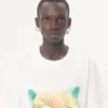 Valentino Cotton T-Shirt with Le Chat De La Maison Print