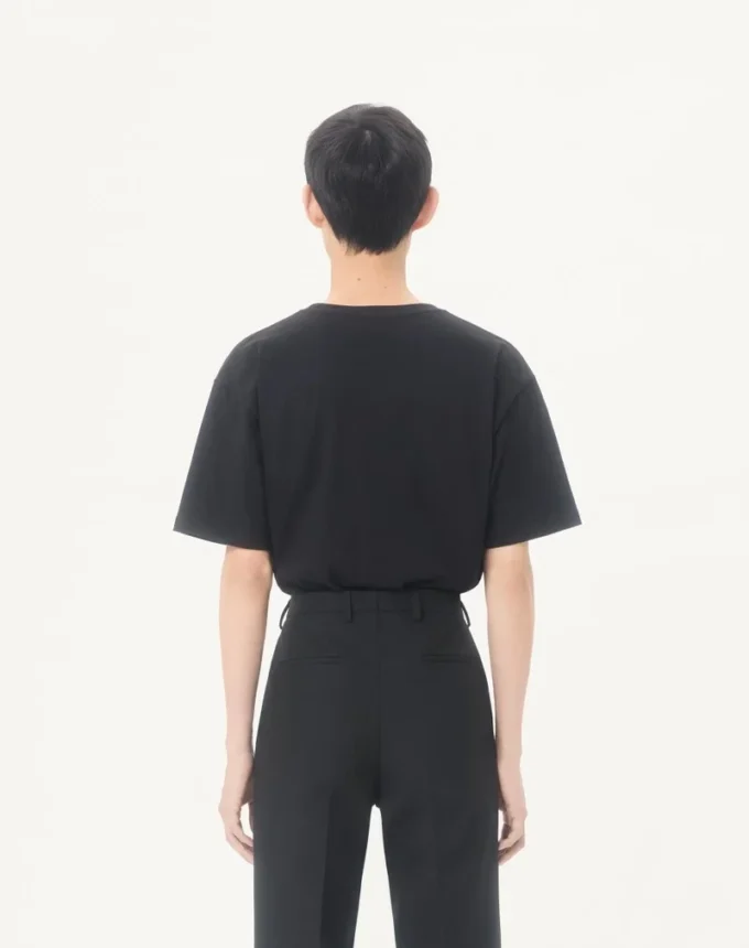 Valentino Cotton T-Shirt with Made In Valentino Print