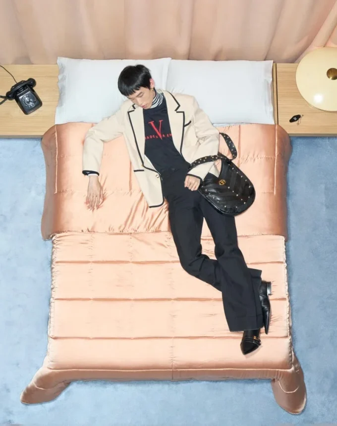 Valentino Cotton T-Shirt with Made In Valentino Print