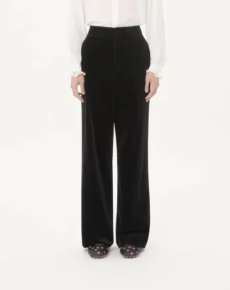 Valentino Cotton Velvet Trousers