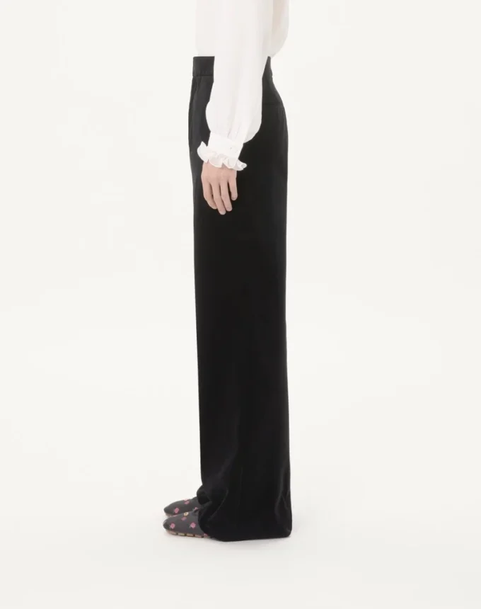 Valentino Cotton Velvet Trousers