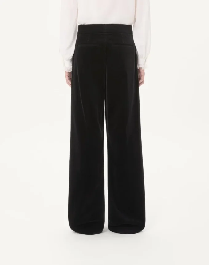 Valentino Cotton Velvet Trousers