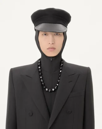 Valentino Double-Breasted Wool Gabardine Jacket Valentino Double-Breasted Wool Gabardine Jacket