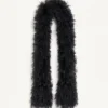 Valentino Feathers Scarf with Ostrich and Turkey Feathers