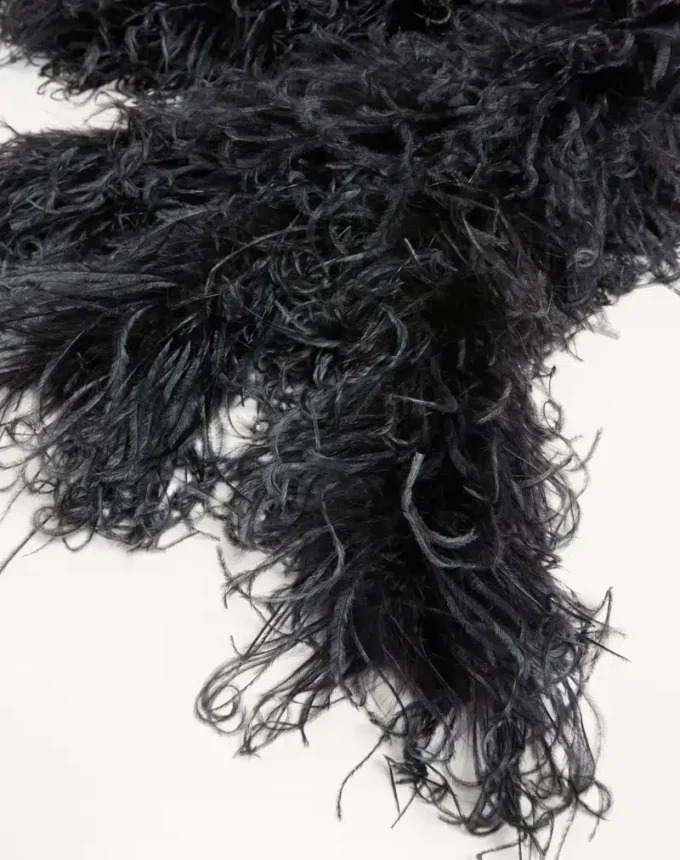 Valentino Feathers Scarf with Ostrich and Turkey Feathers