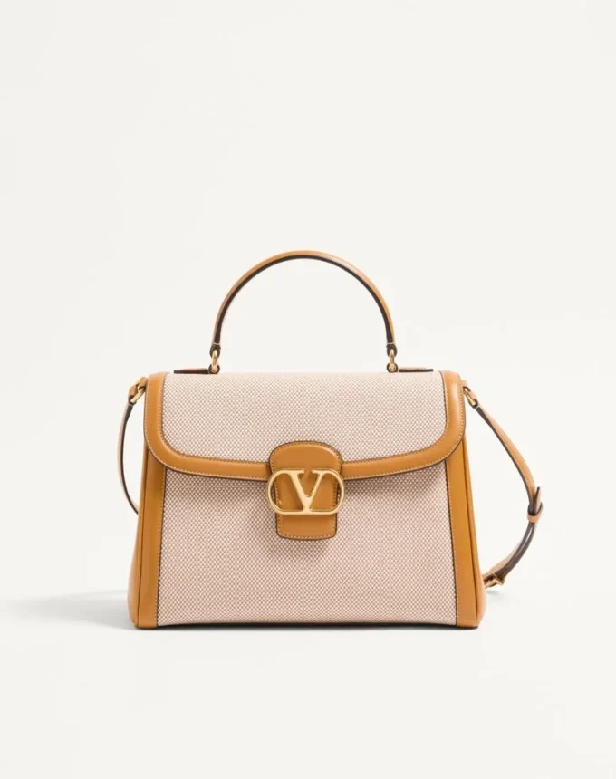 Valentino Garavani 9To5 Canvas Handbag