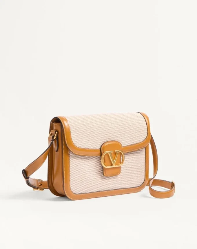 Valentino Garavani 9To5 Canvas Shoulder Bag