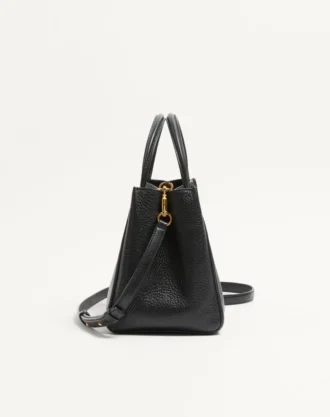 Valentino Garavani Alltime Medium Handbag In Grainy Calfskin