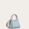Valentino Garavani Alltime Small Handbag In Grainy Calfskin Valentino Garavani Alltime Small Handbag In Grainy Calfskin