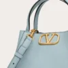 Valentino Garavani Alltime Small Handbag In Grainy Calfskin Valentino Garavani Alltime Small Handbag In Grainy Calfskin