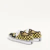 Valentino Garavani And Vans Low-Top Fabric Trainer With VLogo Checkerboard Print And Le Chat De La Maison Print