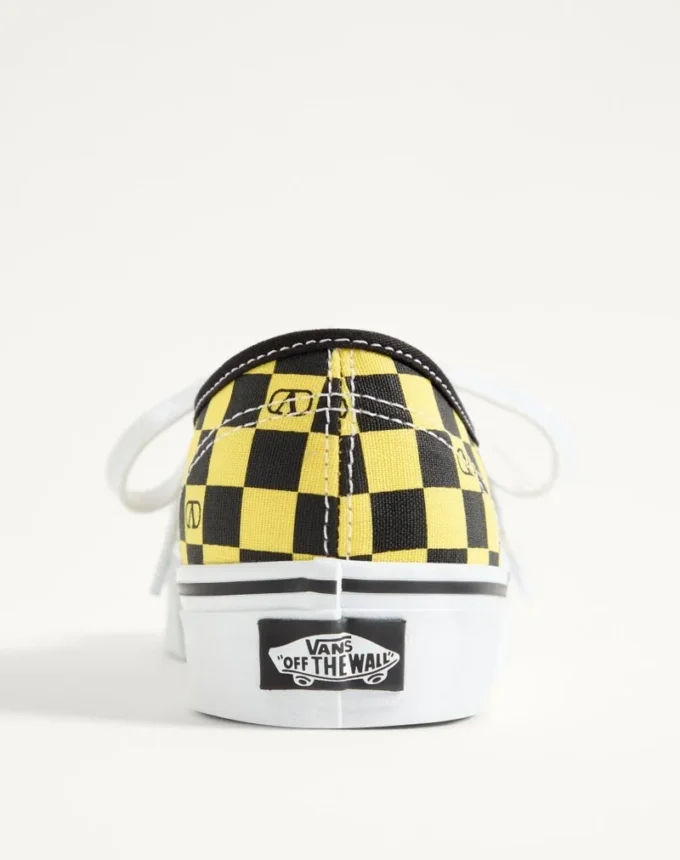 Valentino Garavani And Vans Low-Top Fabric Trainer With VLogo Checkerboard Print And Le Chat De La Maison Print