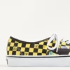 Valentino Garavani And Vans Low-Top Fabric Trainer With VLogo Checkerboard Print And Le Chat De La Maison Print