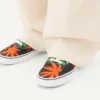 Valentino Garavani And Vans Low-Top Fabric Trainer With VLogo Checkerboard Print And Tropical Leaves Print
