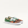 Valentino Garavani And Vans Low-Top Fabric Trainer With VLogo Checkerboard Print And Tropical Leaves Print