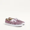Valentino Garavani And Vans Low-Top Trainer In Fabric With VLogo Checkerboard Print