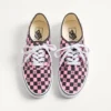 Valentino Garavani And Vans Low-Top Trainer In Fabric With VLogo Checkerboard Print