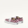 Valentino Garavani And Vans Low-Top Trainer In Fabric With VLogo Checkerboard Print