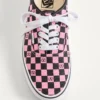 Valentino Garavani And Vans Low-Top Trainer In Fabric With VLogo Checkerboard Print