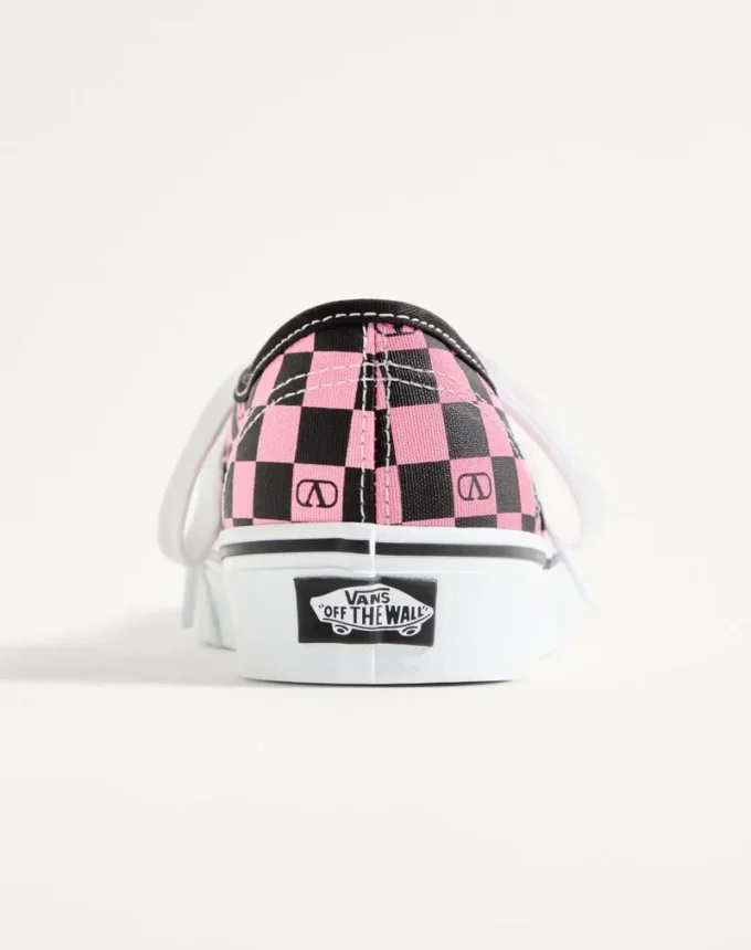 Valentino Garavani And Vans Low-Top Trainer In Fabric With VLogo Checkerboard Print