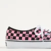 Valentino Garavani And Vans Low-Top Trainer In Fabric With VLogo Checkerboard Print