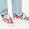 Valentino Garavani And Vans Low-Top Trainer In Fabric With VLogo Checkerboard Print And Polka Dot Detail