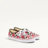 Valentino Garavani And Vans Low-Top Trainer In Fabric With VLogo Checkerboard Print And Polka Dot Detail