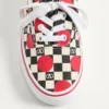 Valentino Garavani And Vans Low-Top Trainer In Fabric With VLogo Checkerboard Print And Polka Dot Detail