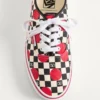 Valentino Garavani And Vans Low-Top Trainer In Fabric With VLogo Checkerboard Print And Polka Dot Detail