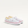 Valentino Garavani And Vans Low-Top Trainer In Valentino Vans Love Print Fabric