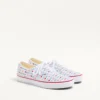 Valentino Garavani And Vans Low-Top Trainer In Valentino Vans Love Print Fabric
