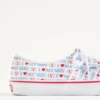 Valentino Garavani And Vans Low-Top Trainer In Valentino Vans Love Print Fabric