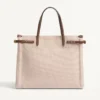 Valentino Garavani Antibes Medium Canvas Shopping Bag