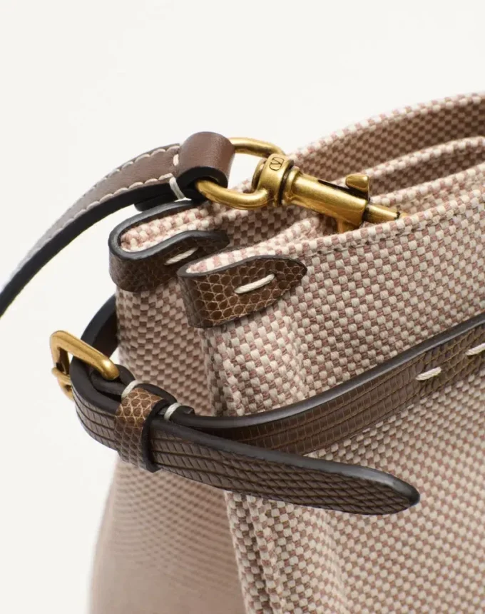 Valentino Garavani Antibes Medium Canvas Shopping Bag