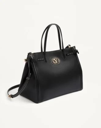 Valentino Garavani Antibes Medium Leather Shopping Bag