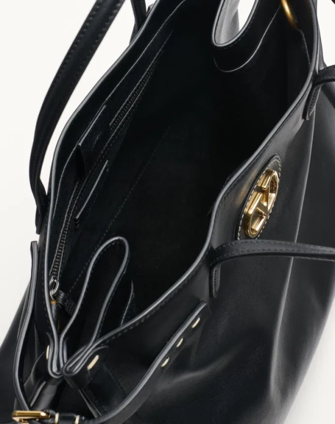 Valentino Garavani Antibes Medium Leather Shopping Bag