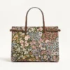 Valentino Garavani Antibes medium shopping bag in Apres L’Hiver jacquard fabric