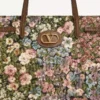 Valentino Garavani Antibes medium shopping bag in Apres L’Hiver jacquard fabric