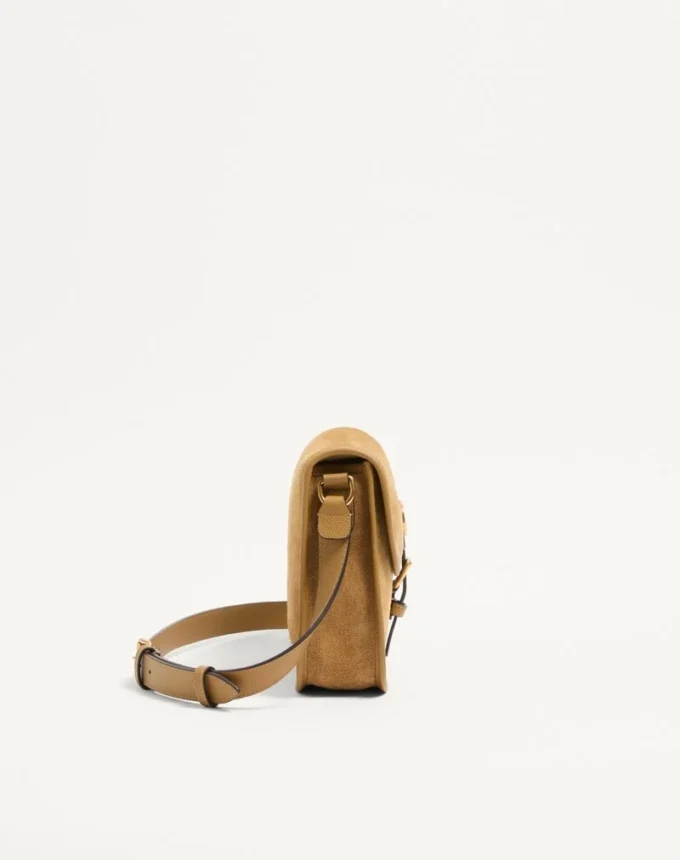 Valentino Garavani Antibes Suede Shoulder Bag