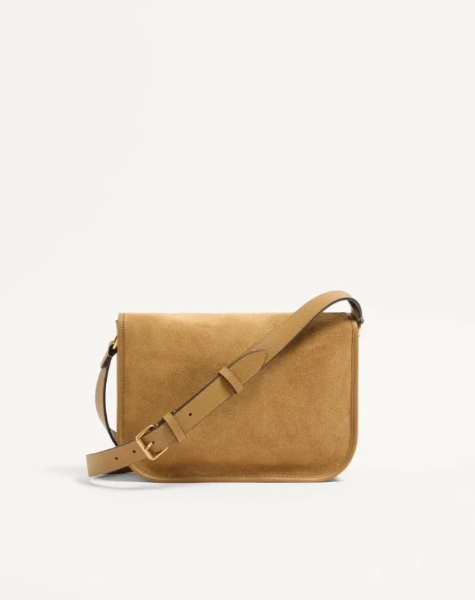 Valentino Garavani Antibes Suede Shoulder Bag