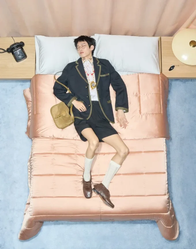 Valentino Garavani Antibes Suede Shoulder Bag