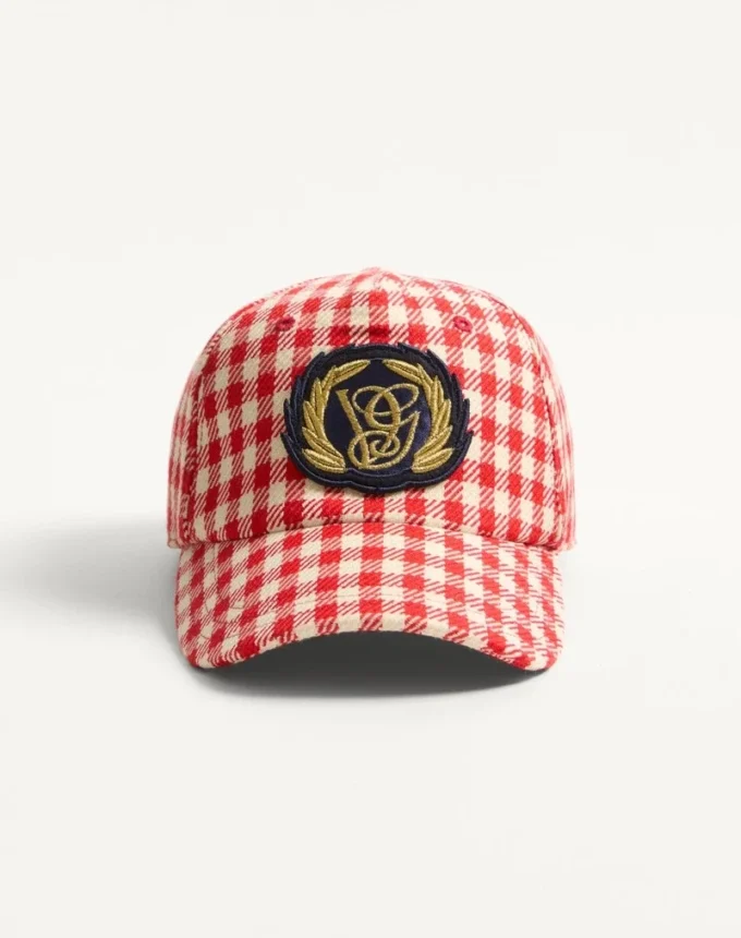 Valentino Garavani Baseball Cap In Cotton And Wool With Patch