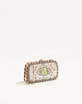 Valentino Garavani Carry Secrets Embroidered Minaudiere