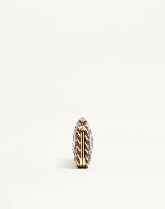 Valentino Garavani Carry Secrets Embroidered Minaudiere Valentino Garavani Carry Secrets Embroidered Minaudiere