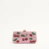 Valentino Garavani Carry Secrets minaudiere with Cherryfic rhinestone motif