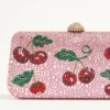 Valentino Garavani Carry Secrets minaudiere with Cherryfic rhinestone motif